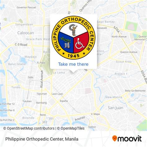How to get to Philippine Orthopedic Center in Quezon City by  .